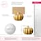 Kate Aspen® Mini Gold Pumpkin Place Card Holder Set
